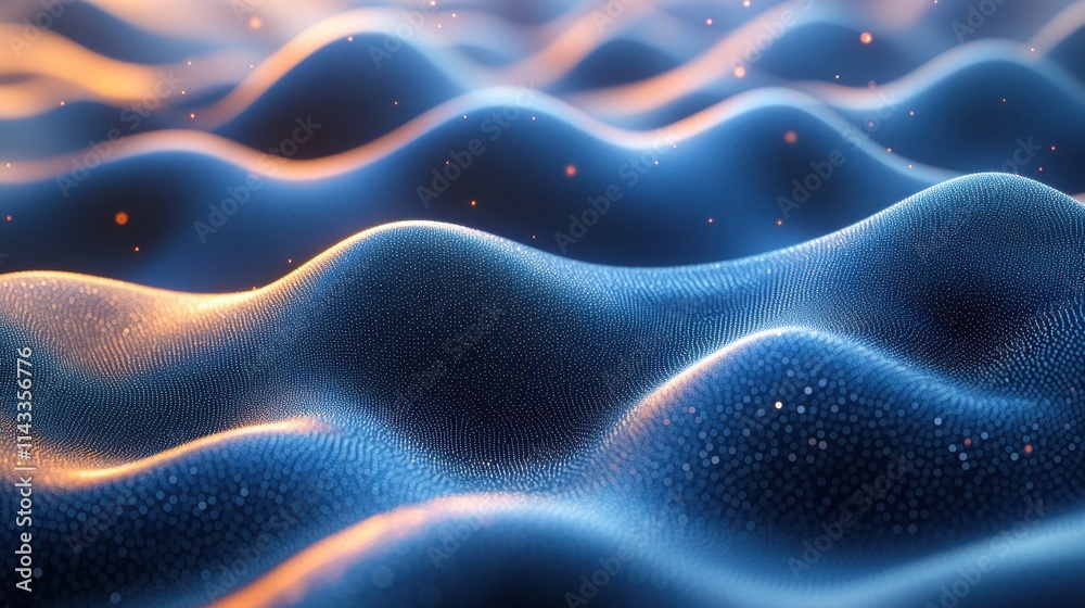 Obraz premium abstract 3d render background design seamless looped animatio