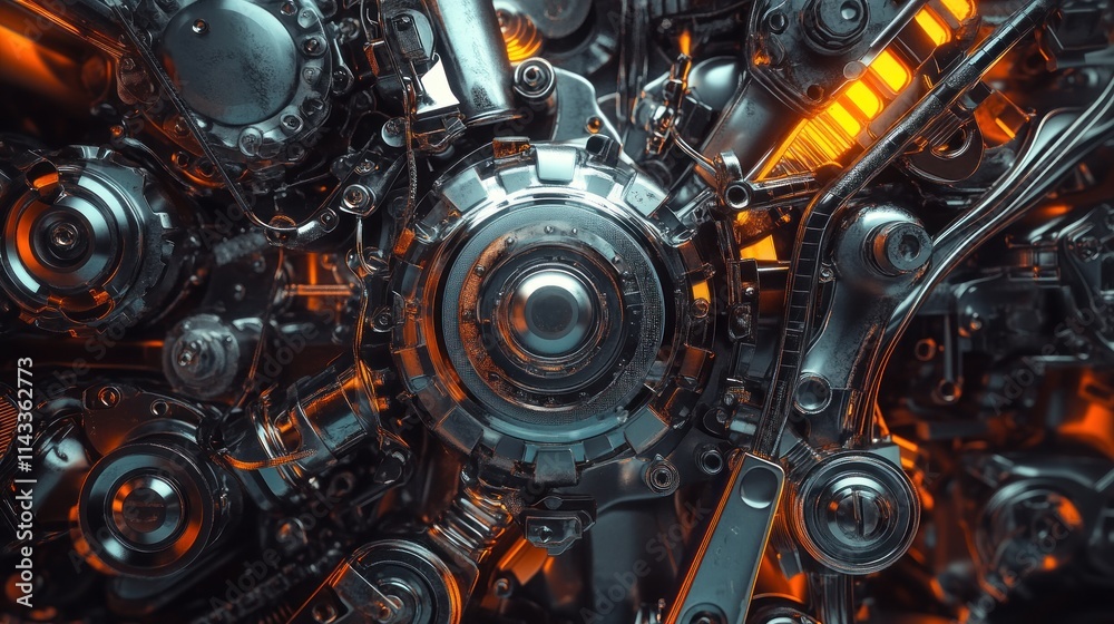 Intricate Machinery, A Glimpse into a Complex System Intricate Machinery, A Glimpse into a Complex System