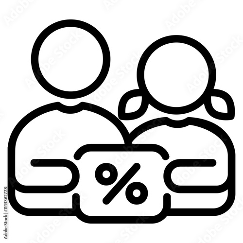 Personal tax icon