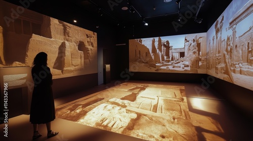 Immersive Museum Exhibit with Augmented Reality