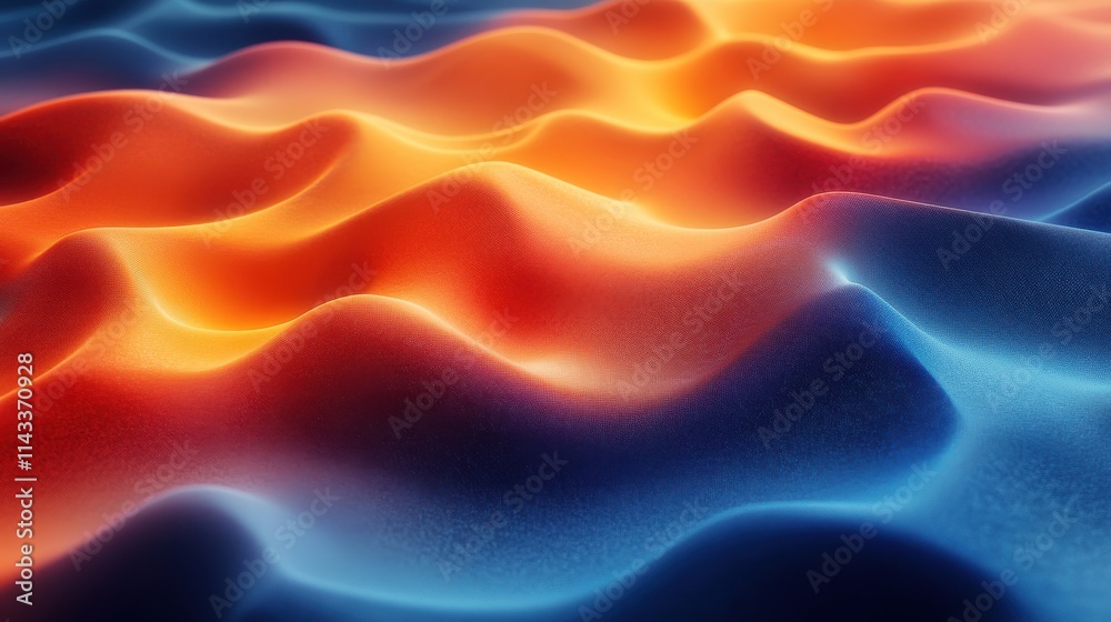 Fototapeta premium abstract 3d render multicolored background design network concep