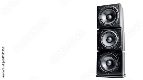 Large speakers transparent background photo