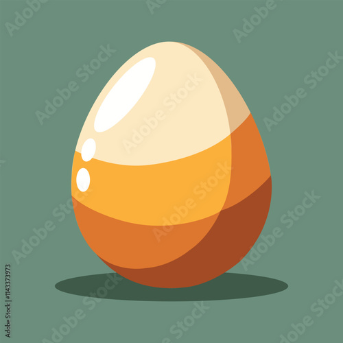 Vibrant Egg Illustrations in Vector Style