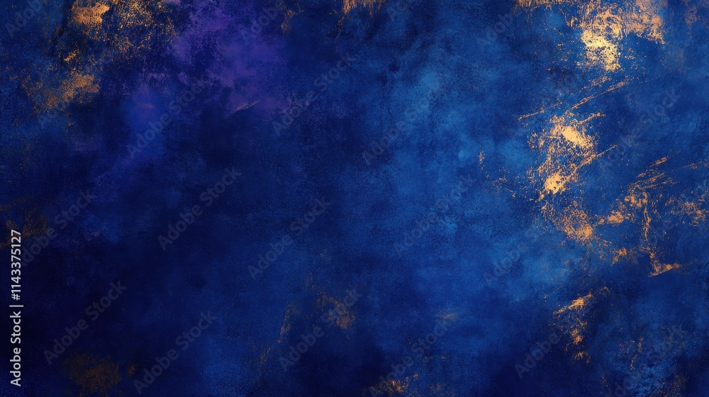 An abstract blue and gold textured background, ideal for digital design or artistic projects. An abstract blue and gold textured background, ideal for digital design or artistic projects.
