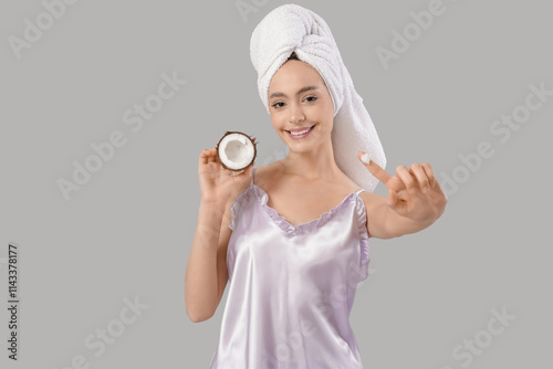 Beautiful young happy woman...