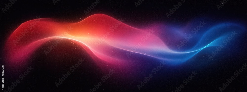 Vibrant Abstract Artwork Flowing Waves of Pink and Blue Light Gradient with Soft Glow Effect on Dark Background Vibrant Abstract Artwork Flowing Waves of Pink and Blue Light Gradient with Soft Glow Effect on Dark Background