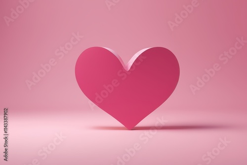 a close up of a pink heart on a pink background