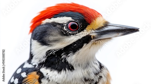 beautiful woodpecker clipart isolated on white background woodpecker photo