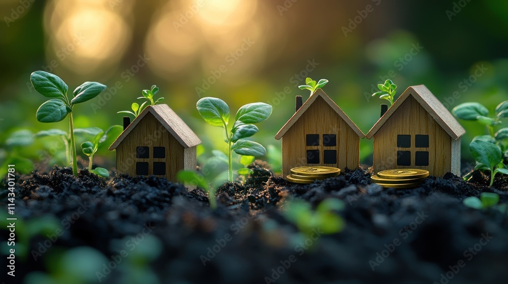 Image showcasing Sustainable Living in Real Estate Growth with Eco-Friendly Housing ...