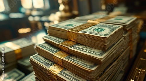 Stacks of Cash: Wealth, Finance, and Success