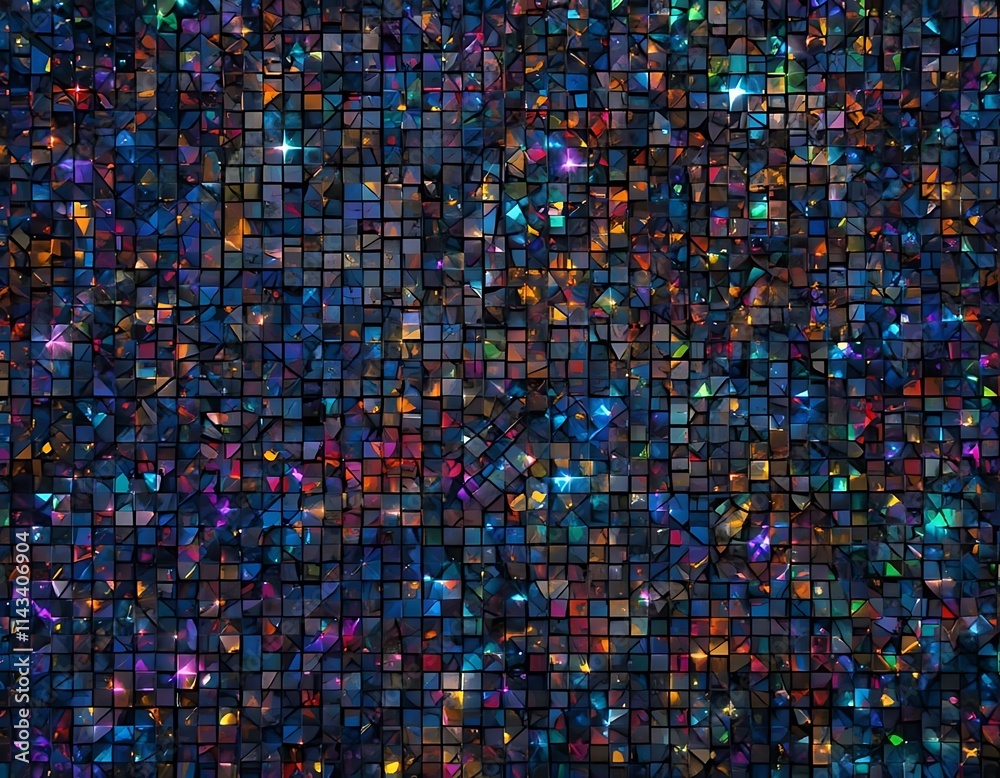 Pixelated Dreamscape: A Digital Art Piece