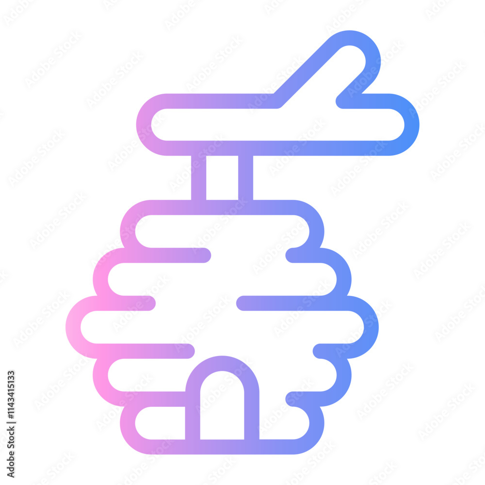 insect Line Gradient Icon insect Line Gradient Icon