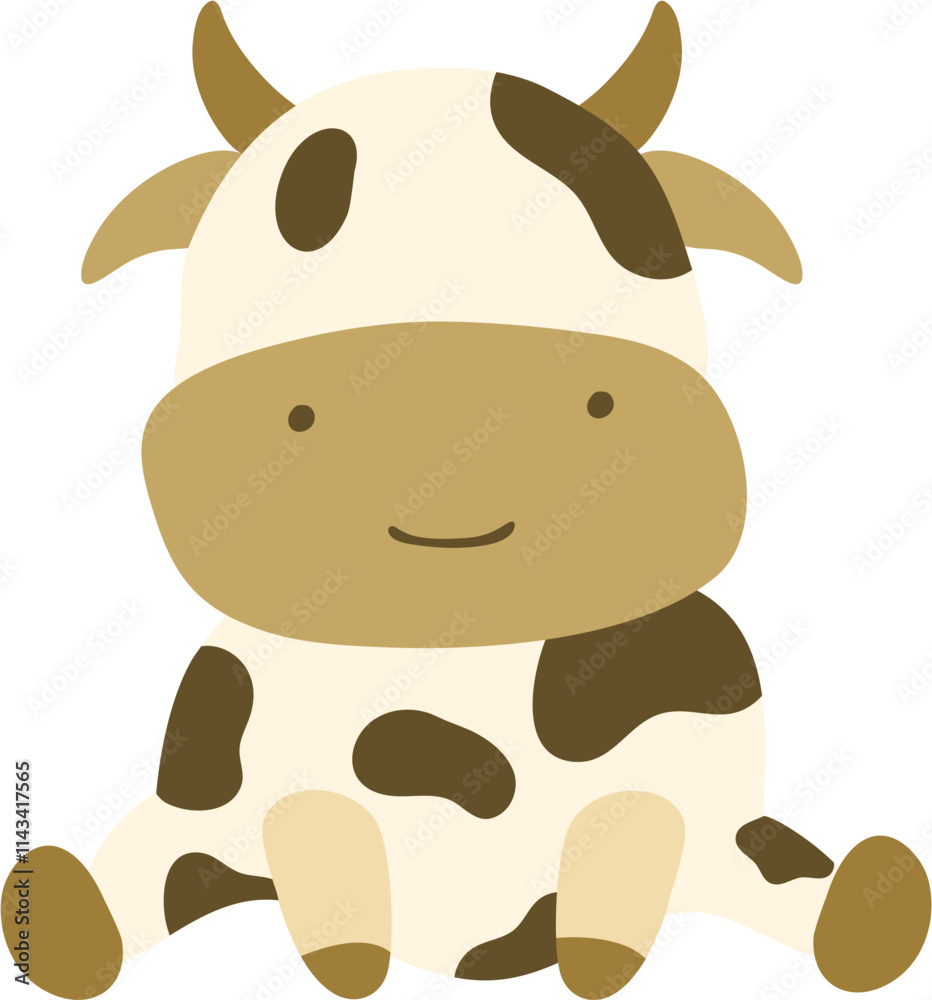 Fototapeta premium goat cartoon illustration