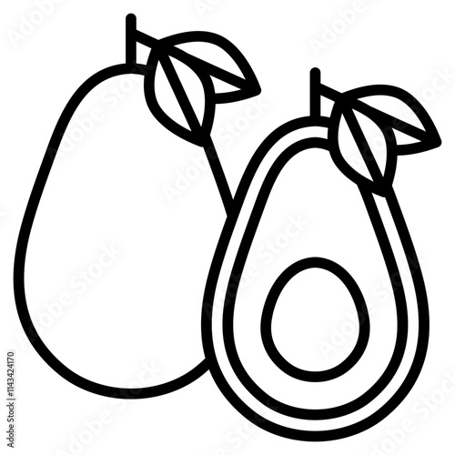 Ripe Avocados icon