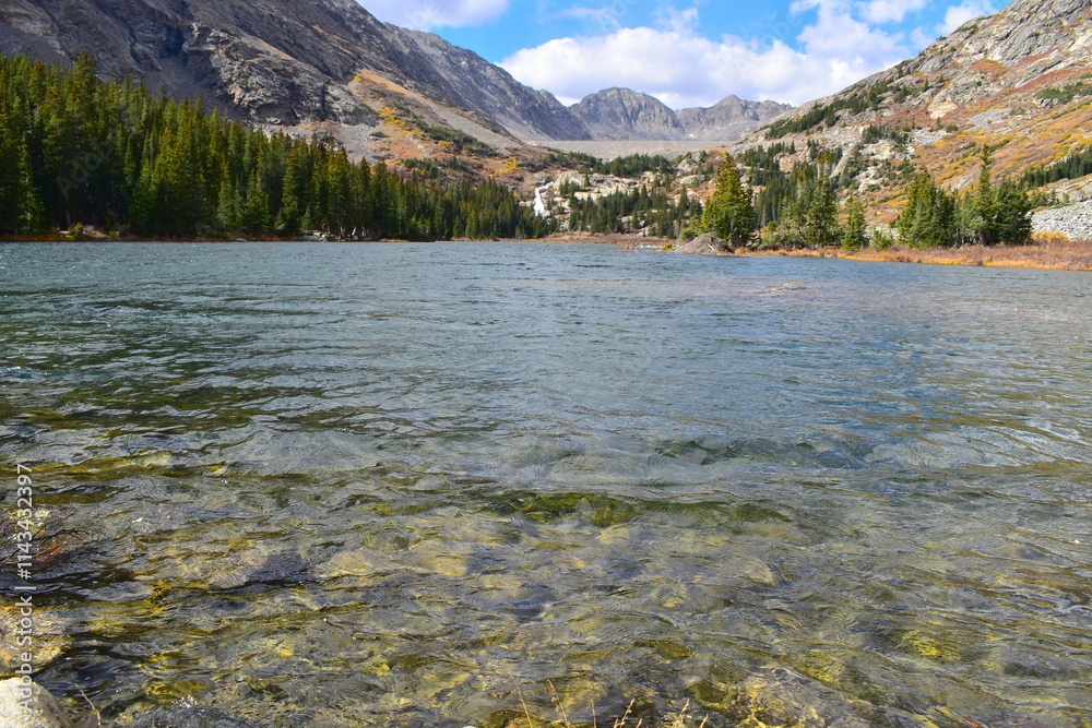 Blue Lakes Waterfalls in Breckenridge, Colorado