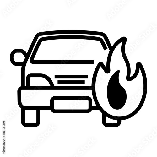 fire Line Icon