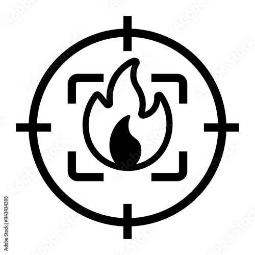 fire Line Icon