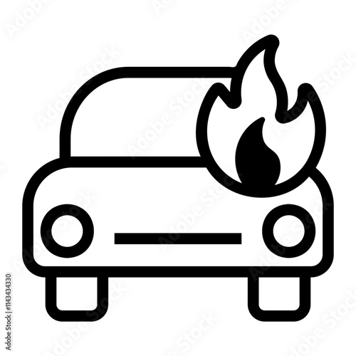 fire Line Icon