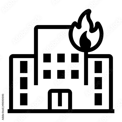 fire Line Icon