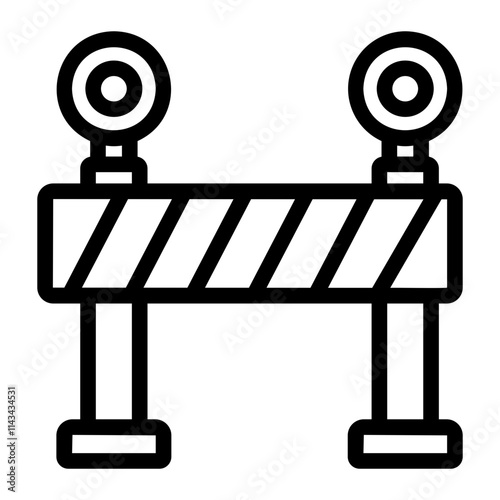 barrier Line Icon