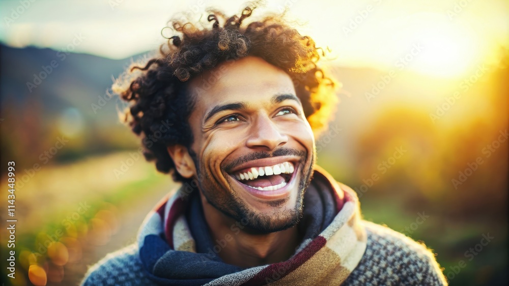 Stock photo of a smiling person radiating happiness and joy, happy, cheerful, positive, content, delighted, joyful Stock photo of a smiling person radiating happiness and joy, happy, cheerful, positive, content, delighted, joyful