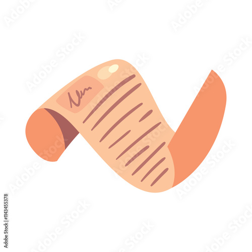 paper scroll poem