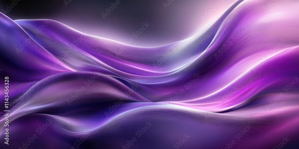 Abstract Purple Silver Flowing Shapes Gradient Background Abstract Purple Silver Flowing Shapes Gradient Background