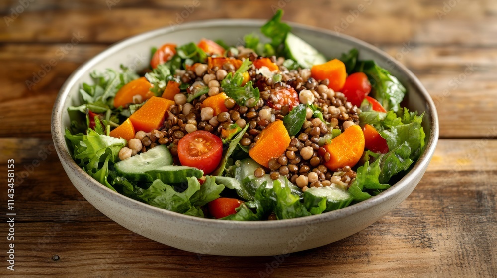 Vibrant Lentil Salad with Seasonal Veggies Vibrant Lentil Salad with Seasonal Veggies
