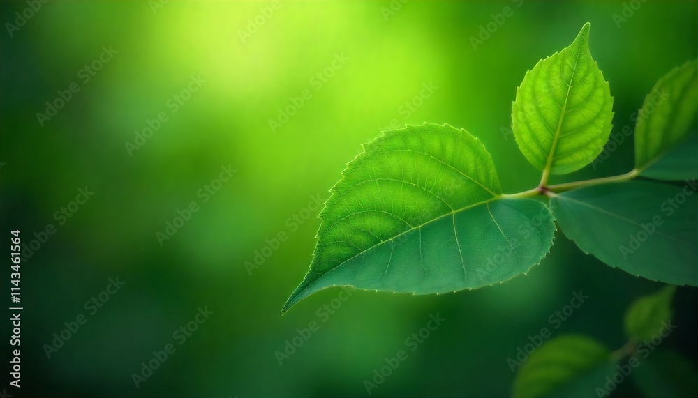 A green leaf with a blurry background of the sun shining through it green leaves background A green leaf with a blurry background of the sun shining through it green leaves background