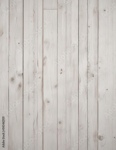 Symmetrical pattern of whitewashed wooden planks, shabby chic, weathering, background