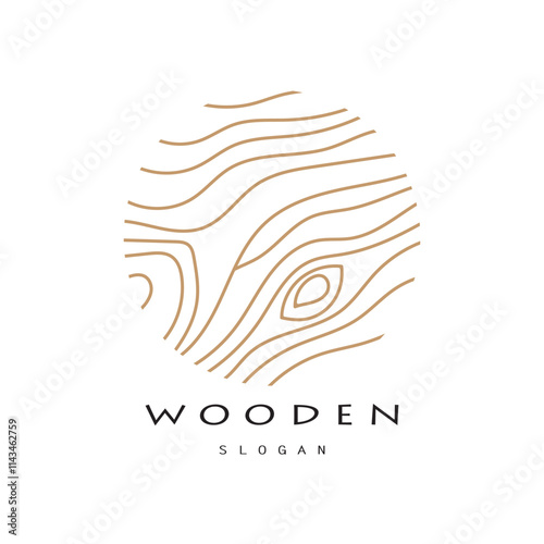 wooden logo design, for construction, wood craftsmen, wood processing company businesses