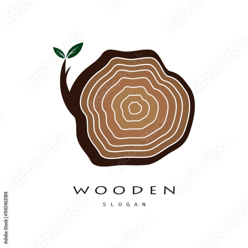 wooden logo design, for construction, wood craftsmen, wood processing company businesses