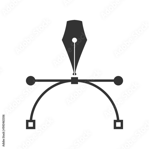 Pen icon image design