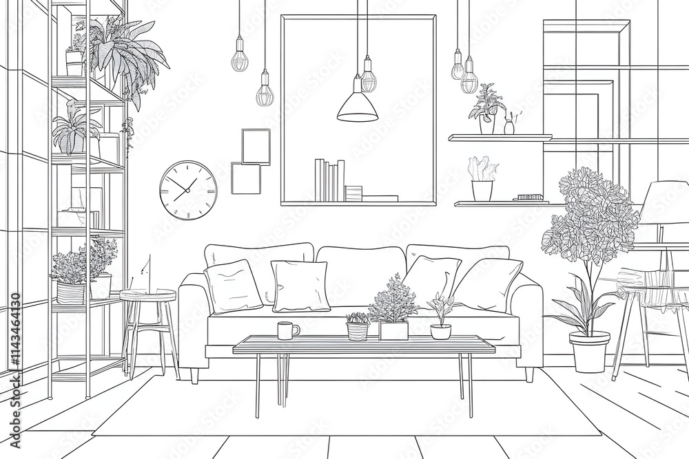 A minimalist office space with white walls, simple furniture, and clean lines. The desk is clutter-free, with only a laptop and a few essential items.
