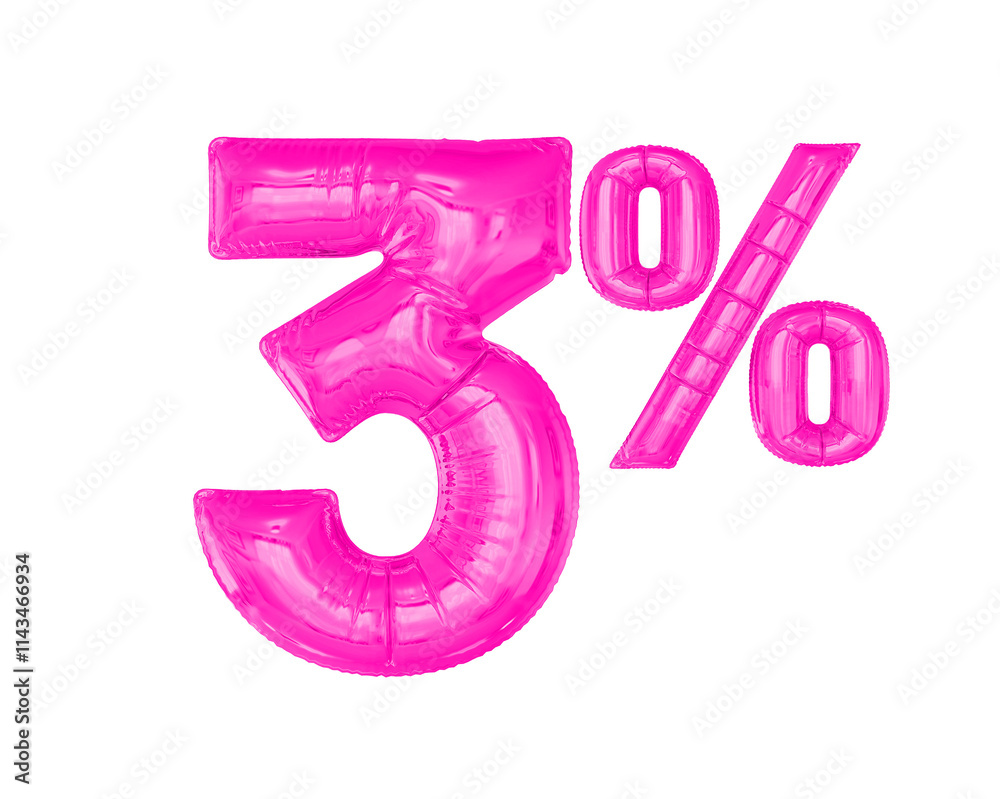 3 Percent Pink Balloon Discount 3 Percent Pink Balloon Discount