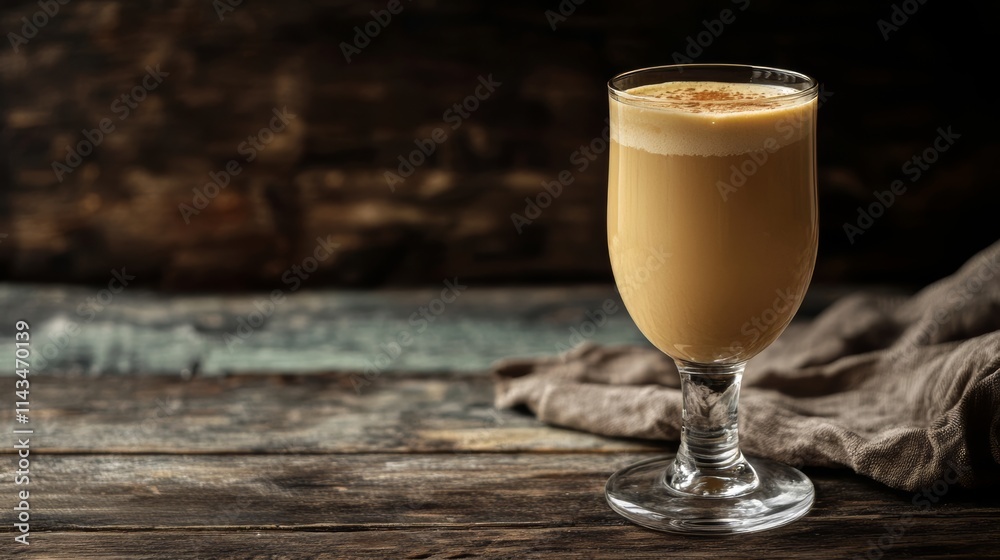 Aromatic and Creamy Autumn Spiced Drink