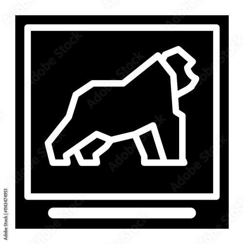 gorilla Solid icon