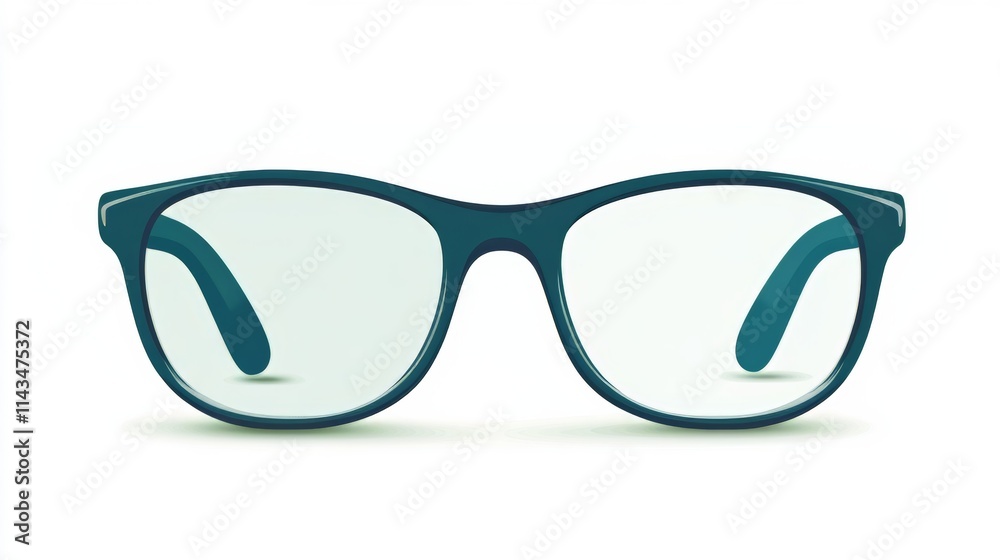 Stylish Teal Glasses - A Modern Accessory for Enhanced Vision Stylish Teal Glasses - A Modern Accessory for Enhanced Vision