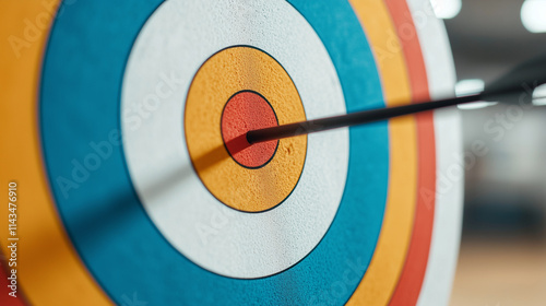 Arrow Striking Bullseye: Pr...