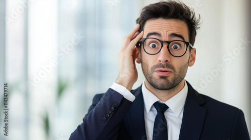 Shocked Businessman: Portra...