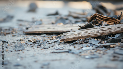 Ash and Embers: Close-up of...
