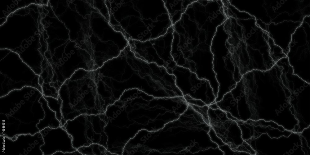 Massive lightning bolt with branches isolated on black background. Branched lightning bolt. Electric bolt. Vector gray and black cracked texture style overlay with cracked texture. Massive lightning bolt with branches isolated on black background. Branched lightning bolt. Electric bolt. Vector gray and black cracked texture style overlay with cracked texture.