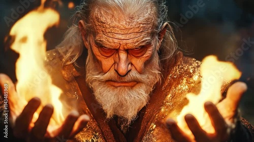 Ancient Sorcerer's Fire Magic 