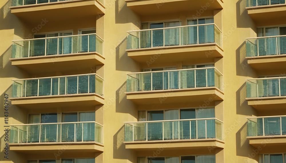 A building with balconies and balconies on the side. 3006 A building with balconies and balconies on the side. 3006
