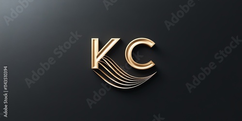 A sleek logo featuring the letters 