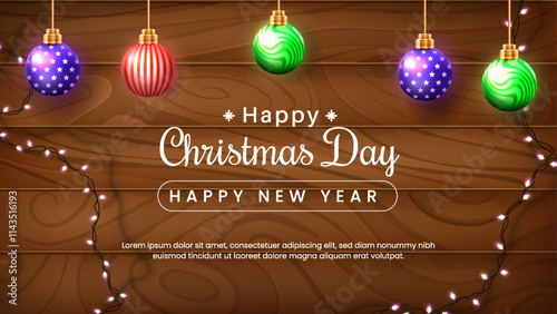 Rustic Wooden Background Christmas Greeting Card,Christmas greeting card