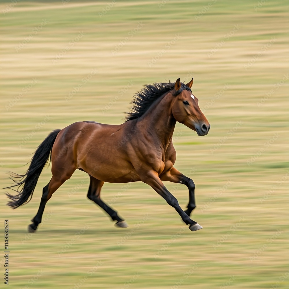 bay horse running bay horse running