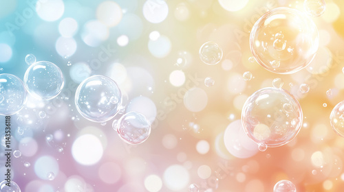 Dreamy Bubble Background: P...