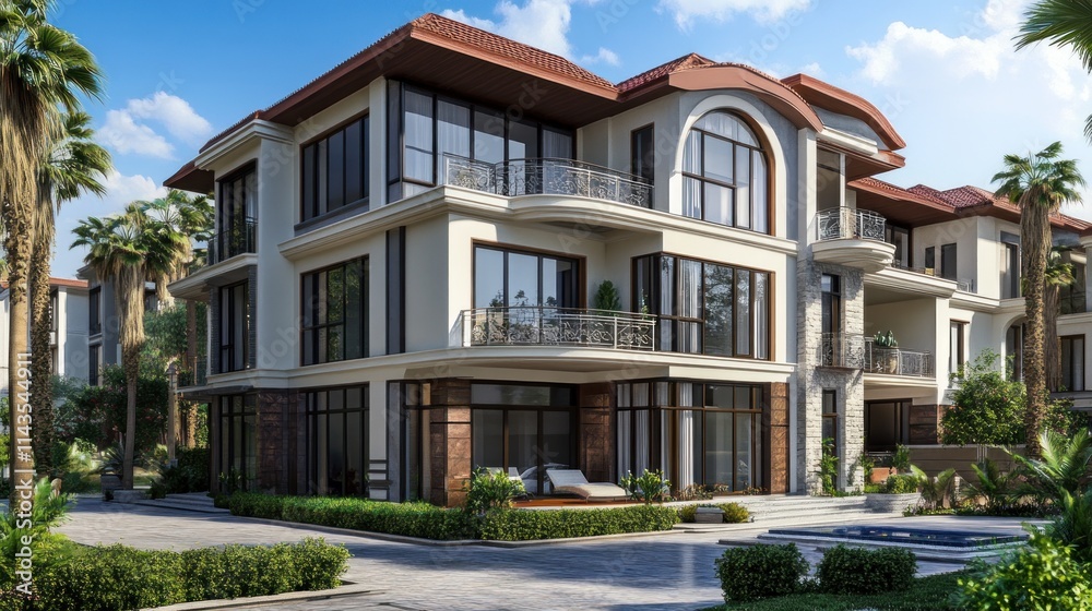 Luxury Mediterranean Villa Architectural Design Luxury Mediterranean Villa Architectural Design