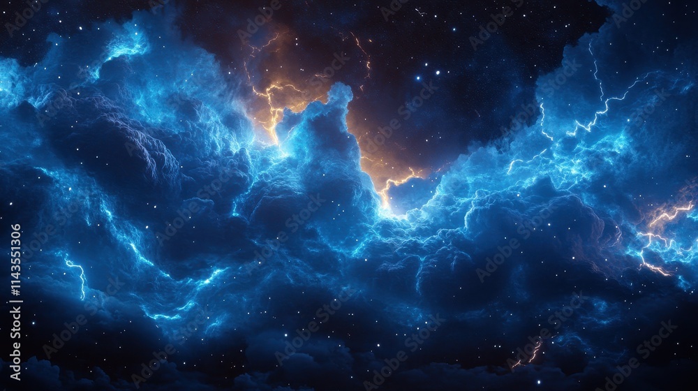 Vibrant electric blue lightning effects beautifully striking against a dark backdrop, creating dynamic visuals Vibrant electric blue lightning effects beautifully striking against a dark backdrop, creating dynamic visuals